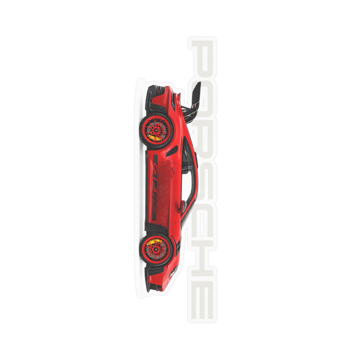 VEXO Red 911 — Sports Car Kiss-Cut Sticker