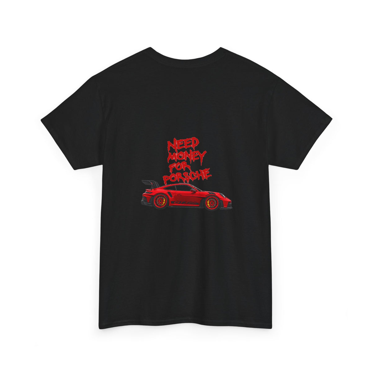 VEXO Red Racecar — Need Money For Porsche Tee