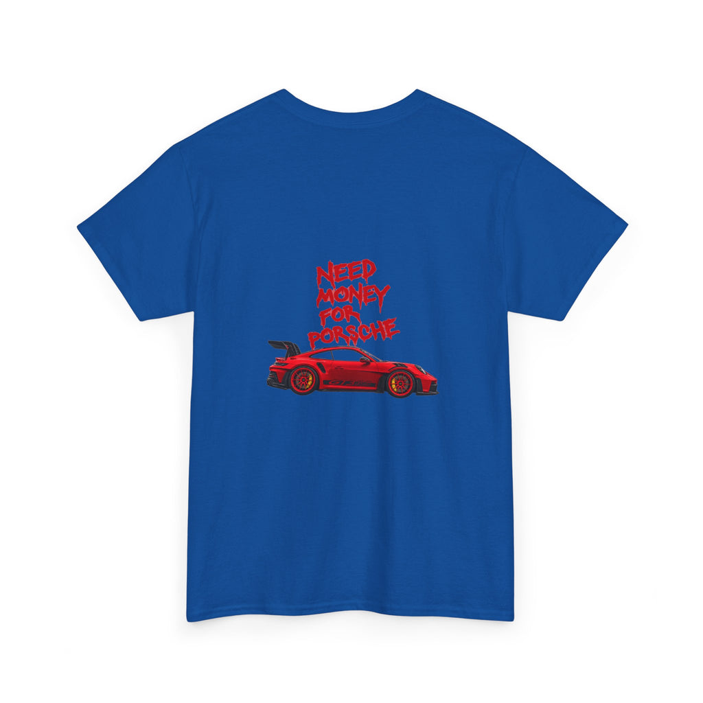 VEXO Red Racecar — Need Money For Porsche Tee