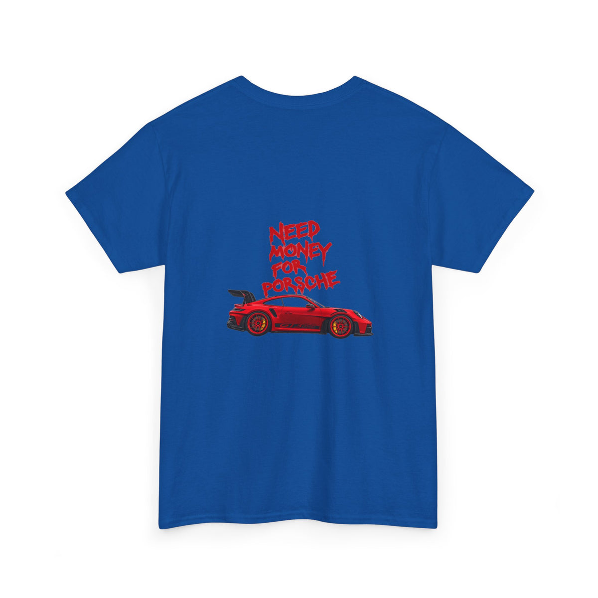 VEXO Red Racecar — Need Money For Porsche Tee