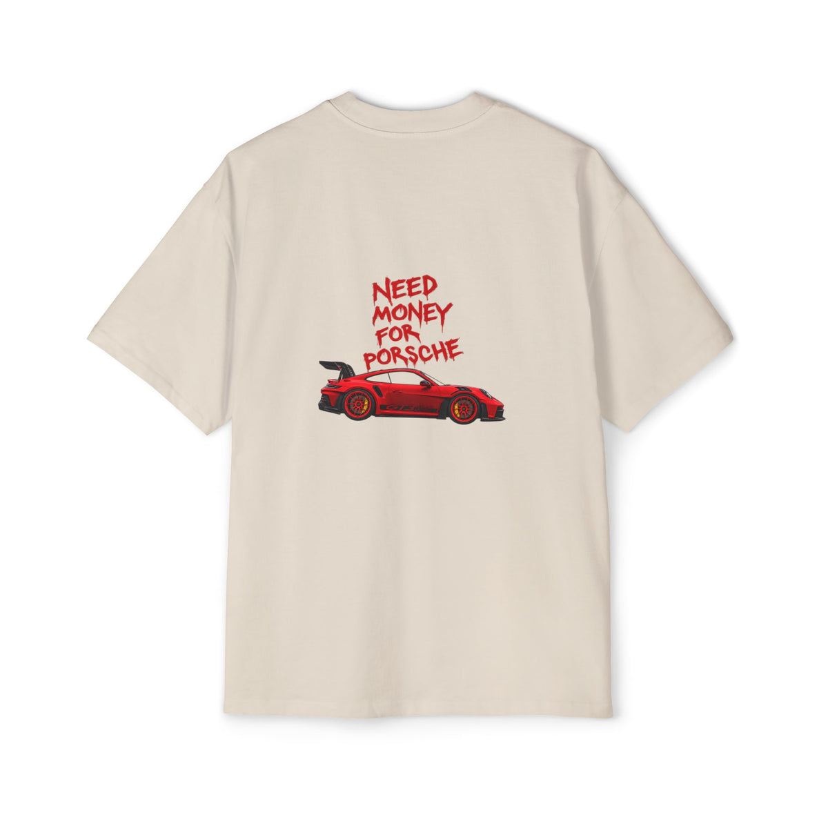 VEXO Red Race Car Tee — Need Money For Porsche