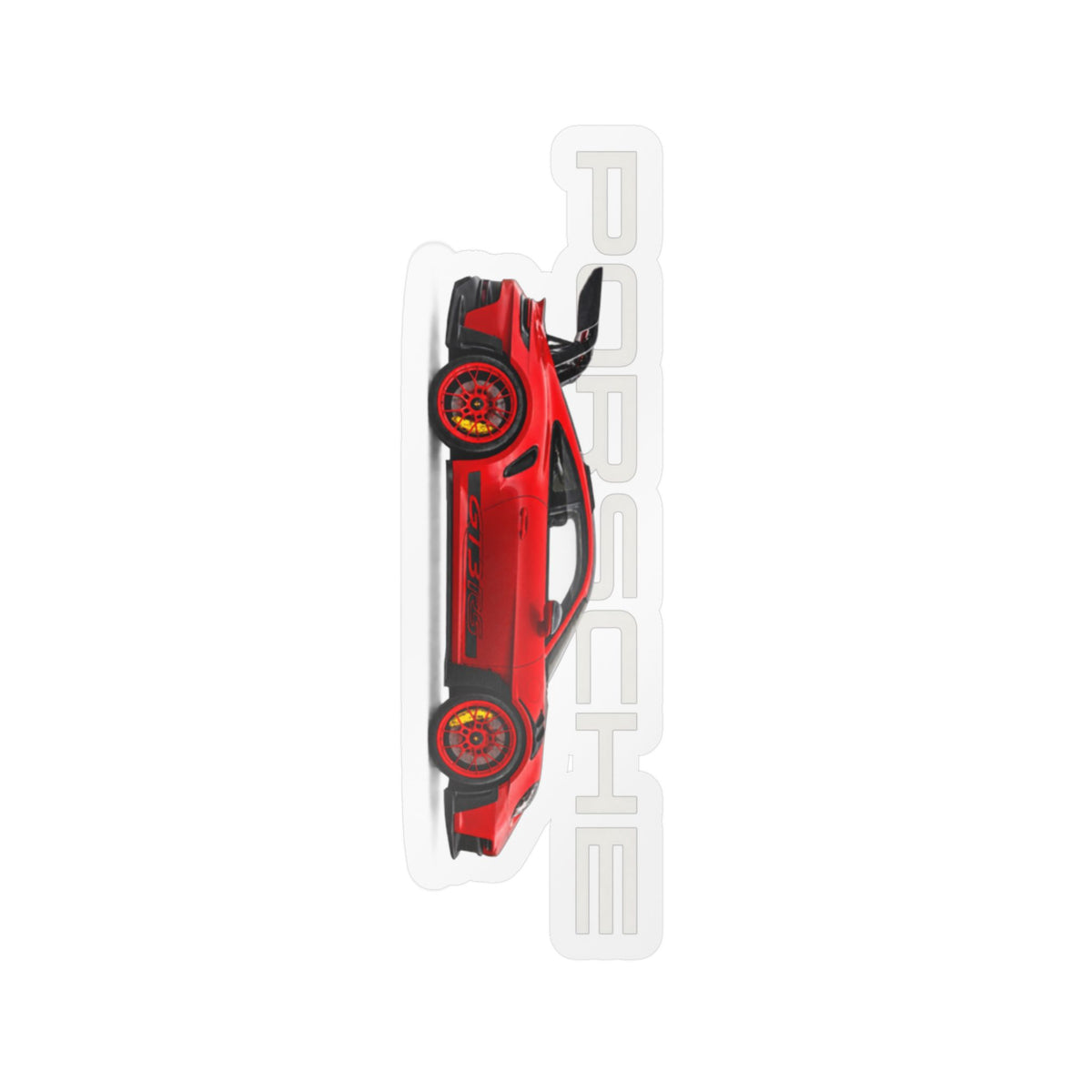 VEXO Red 911 — Sports Car Kiss-Cut Sticker