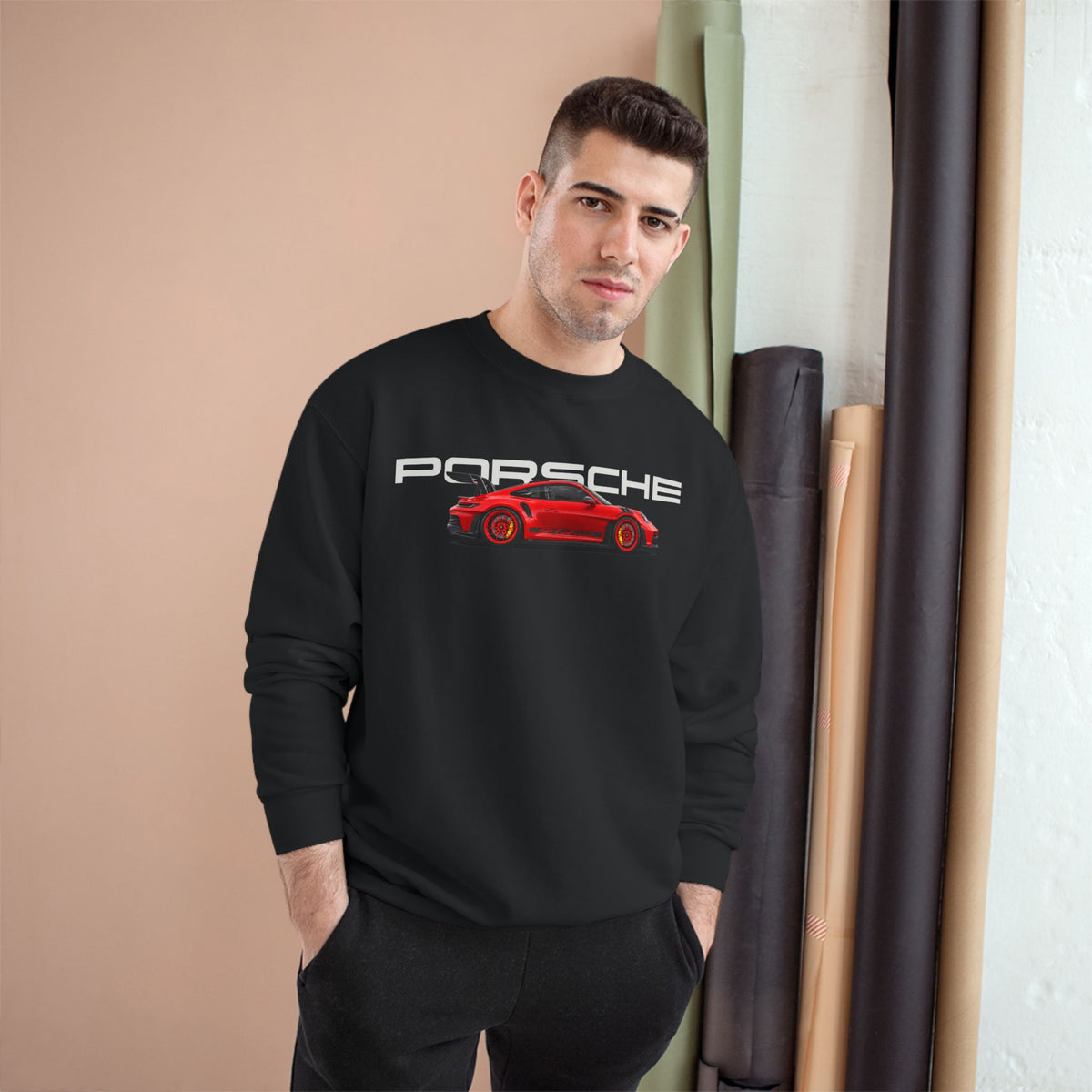 VEXO Red 911 Sweatshirt — Need Money For Porsche Crewneck