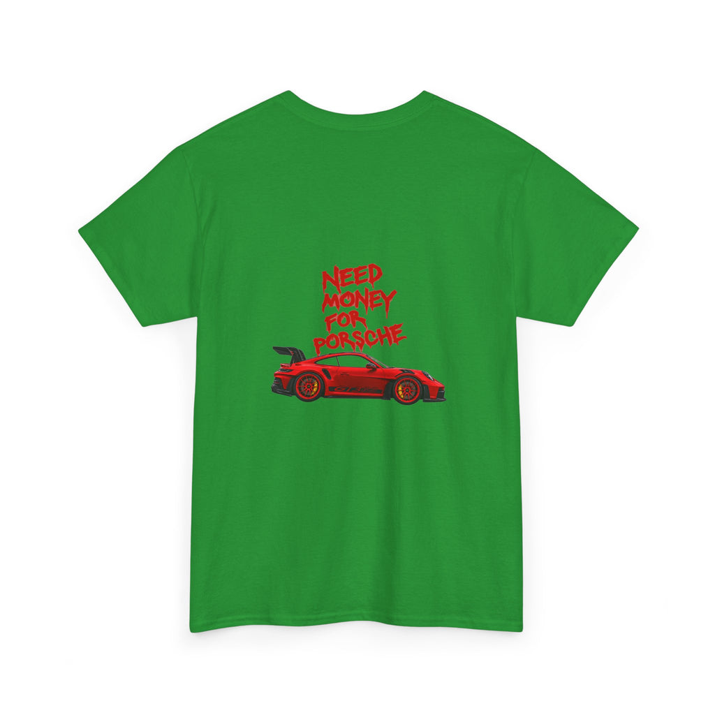 VEXO Red Racecar — Need Money For Porsche Tee