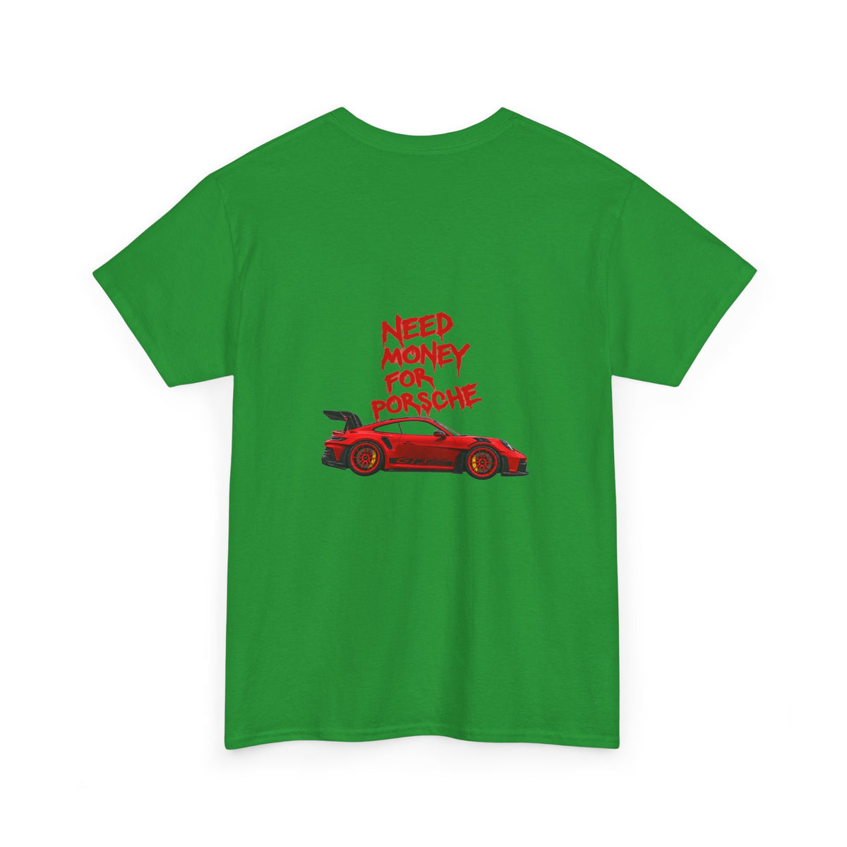 VEXO Red Racecar — Need Money For Porsche Tee