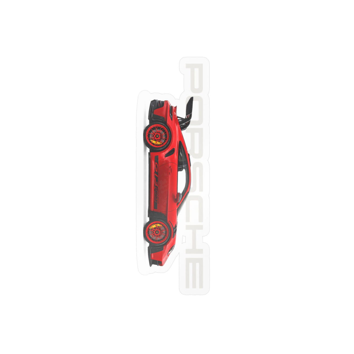 VEXO Red 911 — Sports Car Kiss-Cut Sticker