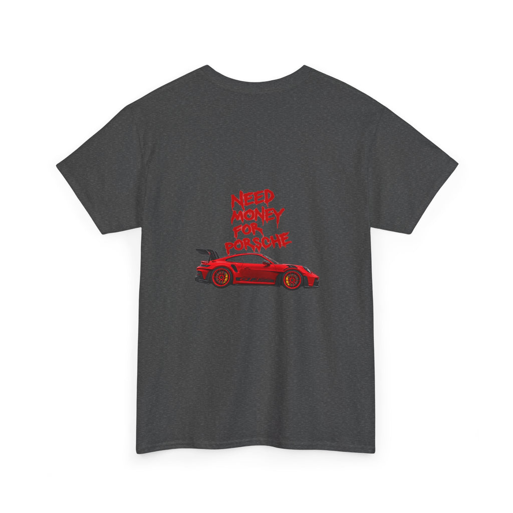 VEXO Red Racecar — Need Money For Porsche Tee