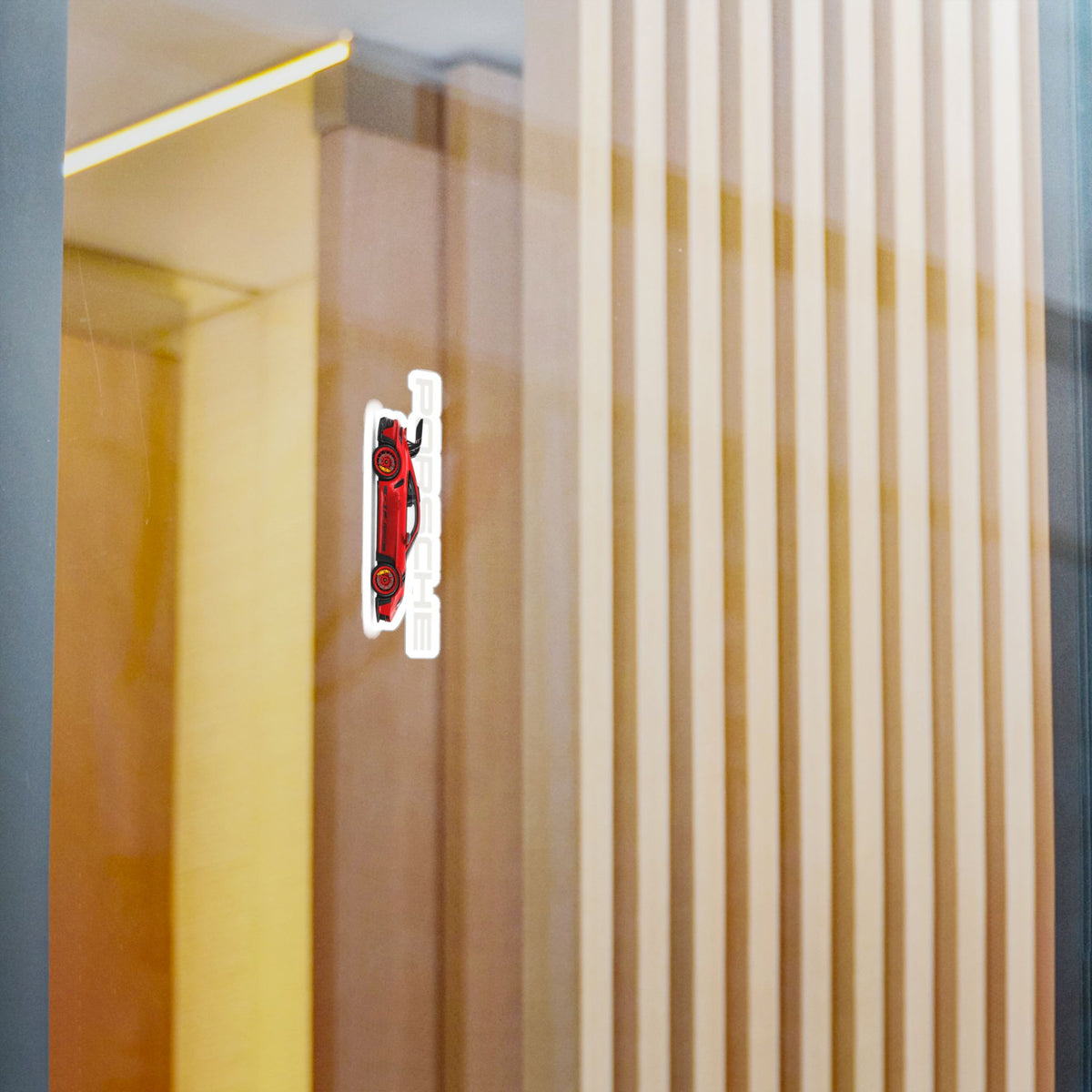 VEXO Red 911 — Sports Car Kiss-Cut Sticker