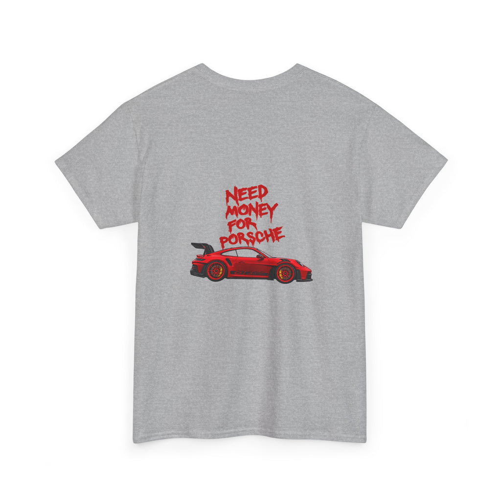VEXO Red Racecar — Need Money For Porsche Tee