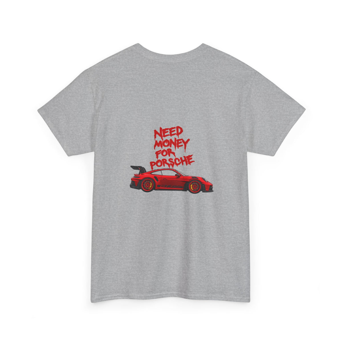 VEXO Red Racecar — Need Money For Porsche Tee