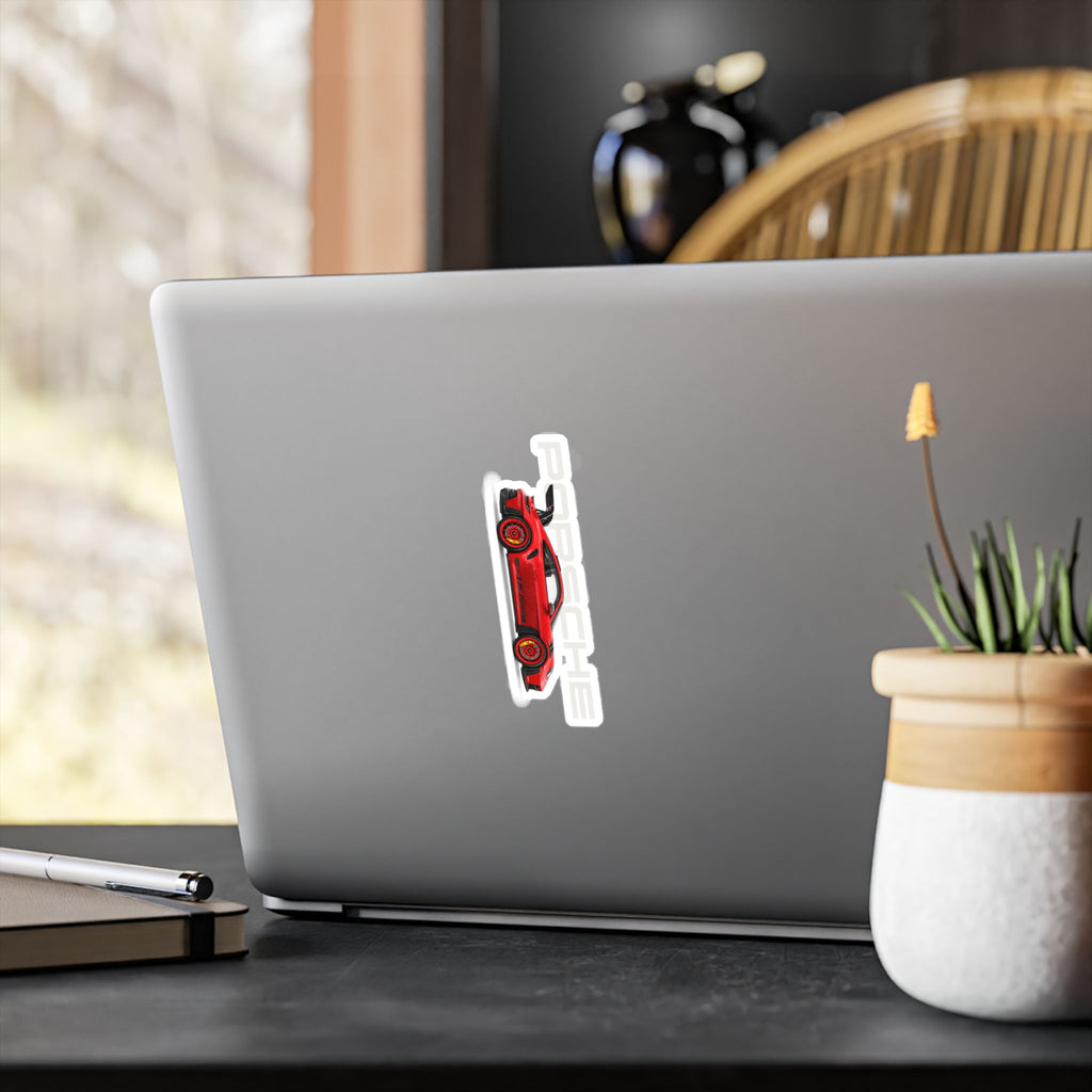 VEXO Red 911 — Sports Car Kiss-Cut Sticker