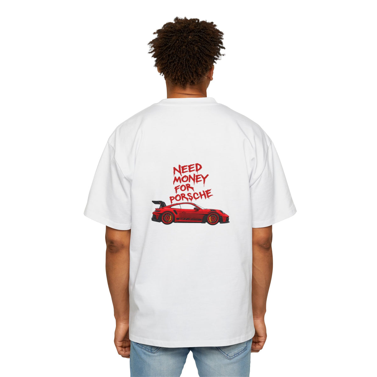 VEXO Red Race Car Tee — Need Money For Porsche