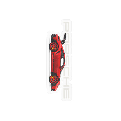 VEXO Red 911 — Sports Car Kiss-Cut Sticker
