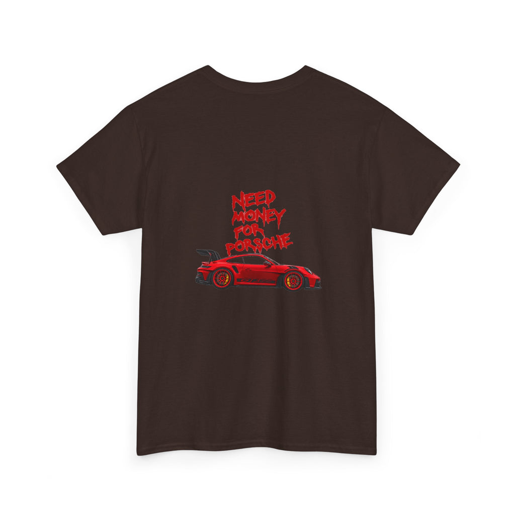 VEXO Red Racecar — Need Money For Porsche Tee