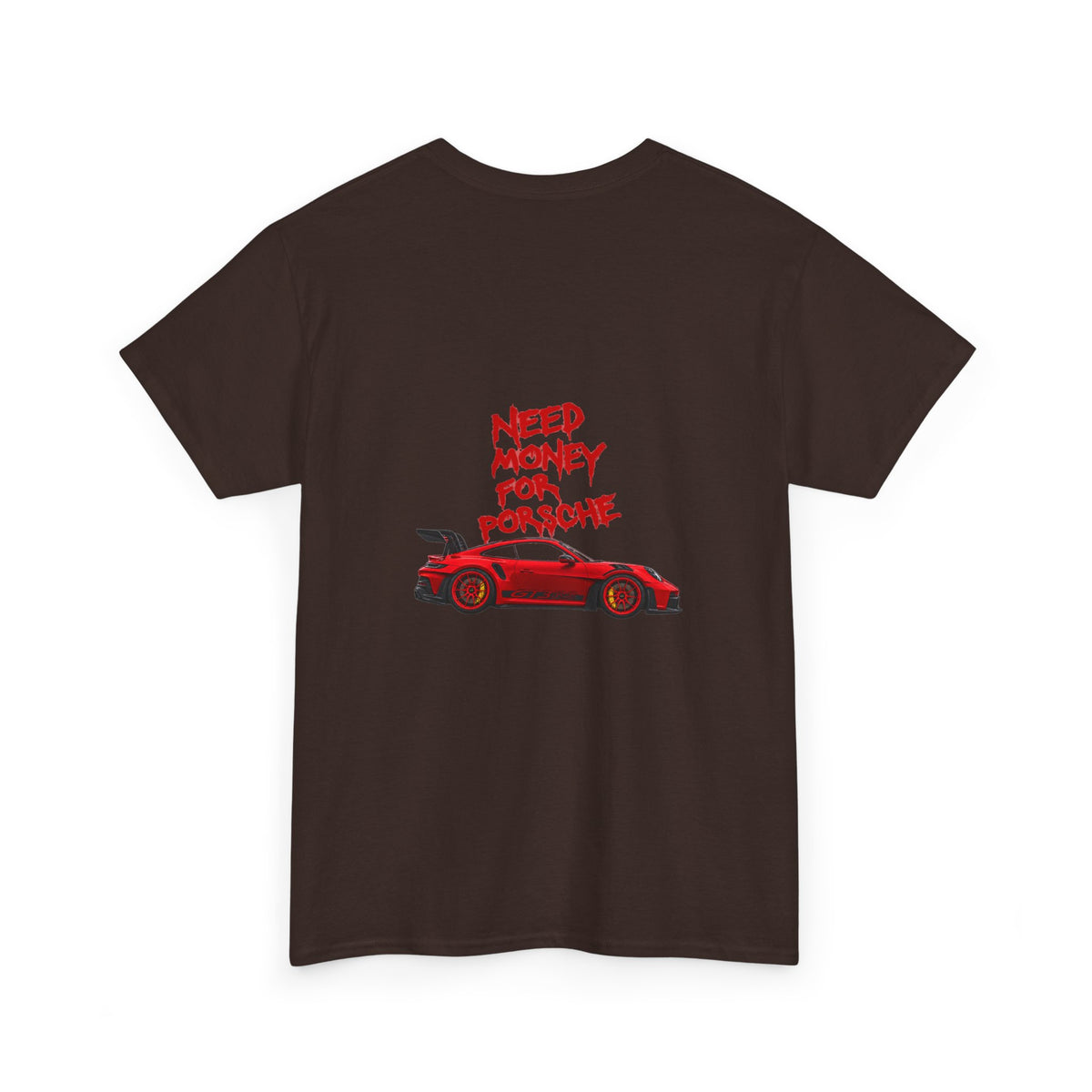 VEXO Red Racecar — Need Money For Porsche Tee