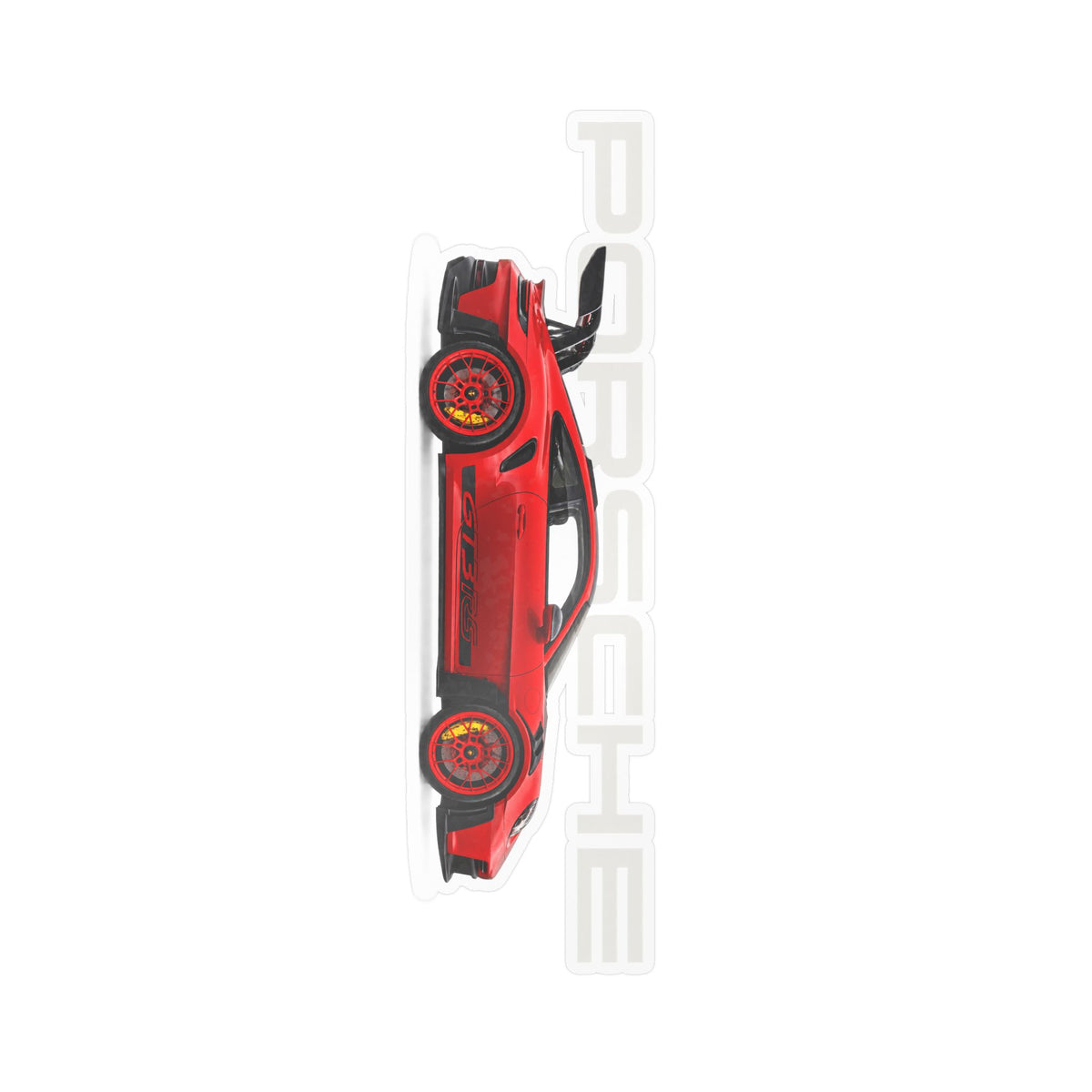 VEXO Red 911 — Sports Car Kiss-Cut Sticker