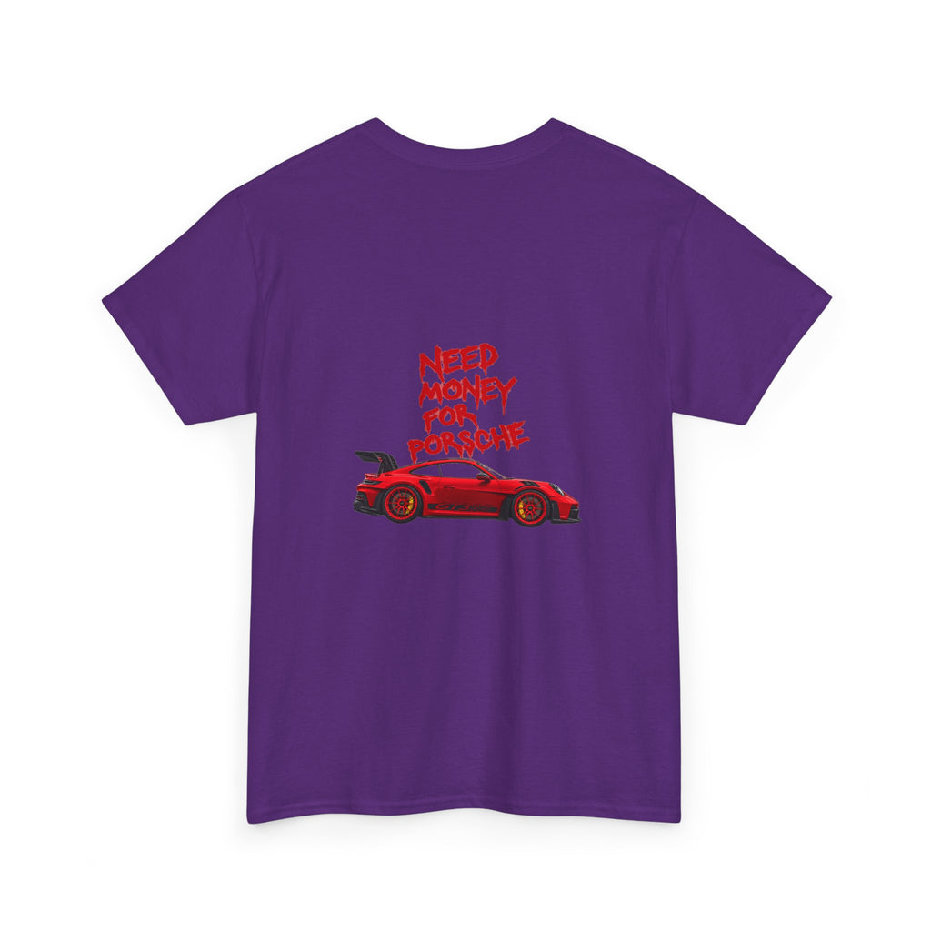 VEXO Red Racecar — Need Money For Porsche Tee