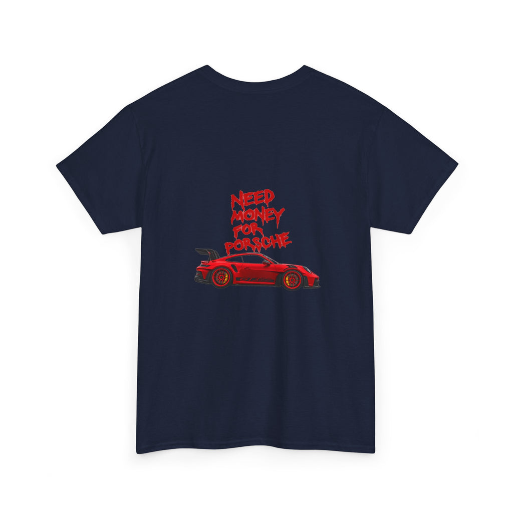 VEXO Red Racecar — Need Money For Porsche Tee