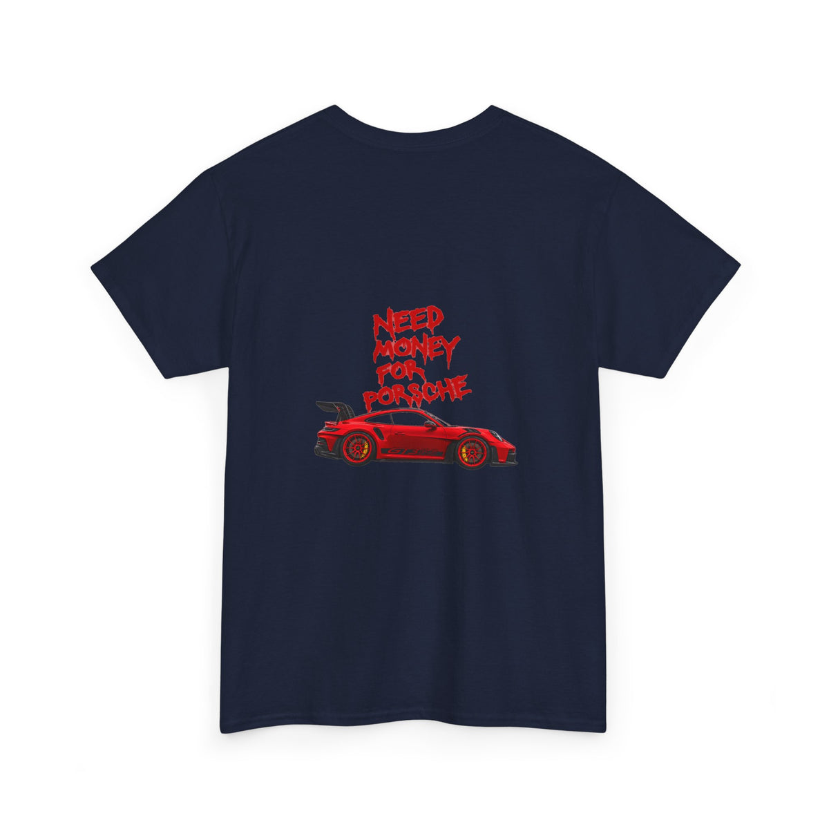 VEXO Red Racecar — Need Money For Porsche Tee