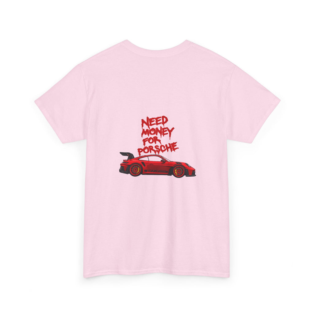 VEXO Red Racecar — Need Money For Porsche Tee