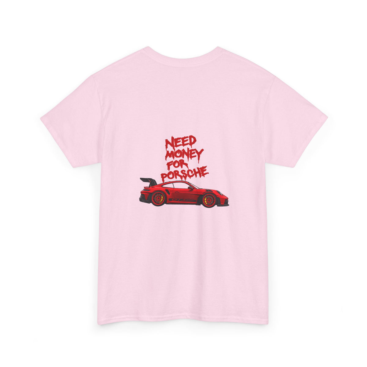 VEXO Red Racecar — Need Money For Porsche Tee