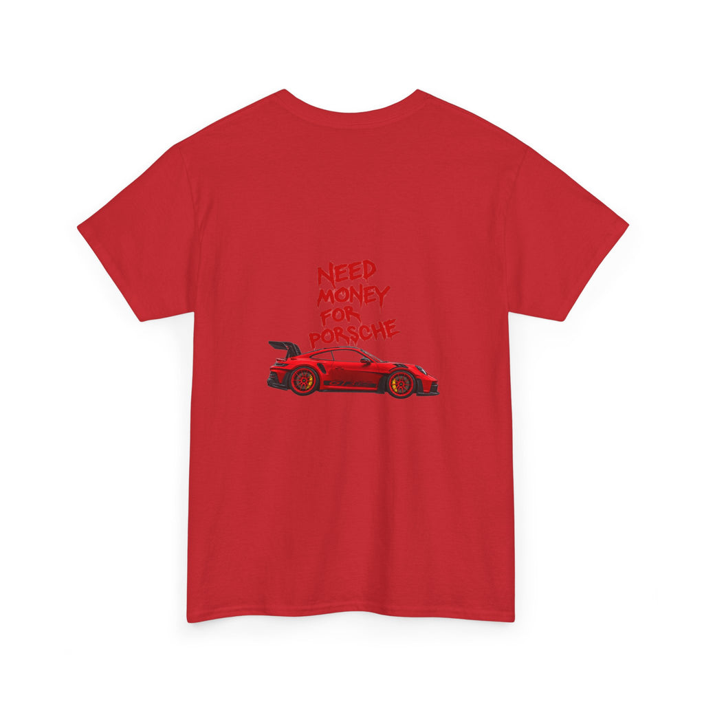 VEXO Red Racecar — Need Money For Porsche Tee