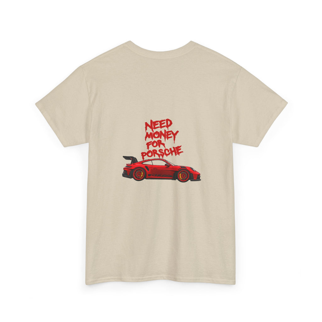 VEXO Red Racecar — Need Money For Porsche Tee