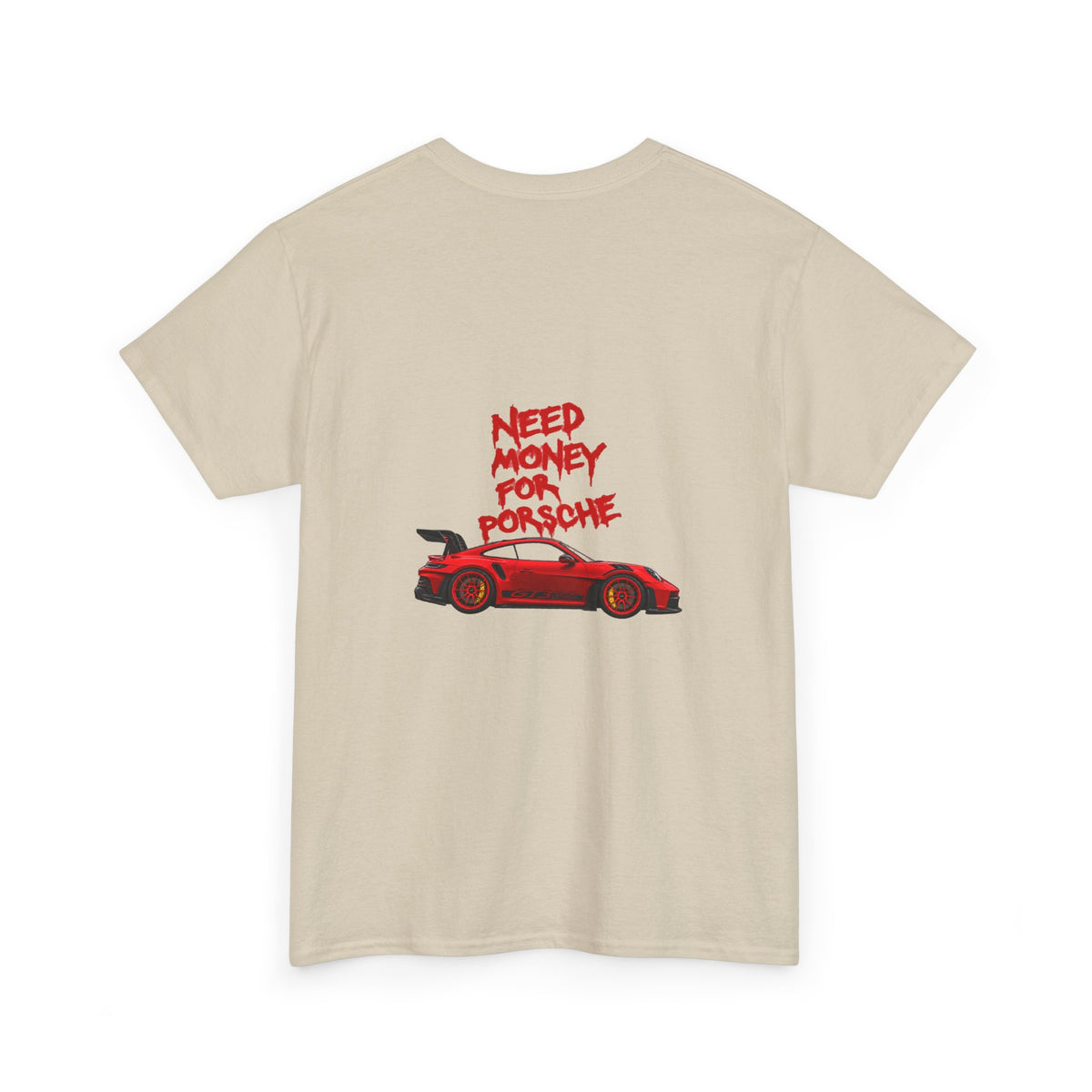 VEXO Red Racecar — Need Money For Porsche Tee