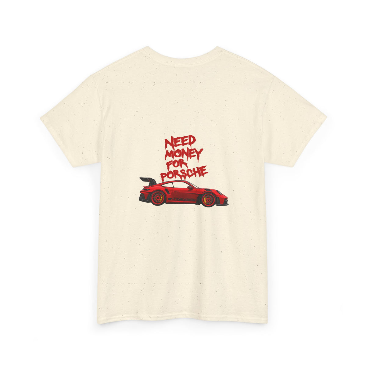VEXO Red Racecar — Need Money For Porsche Tee