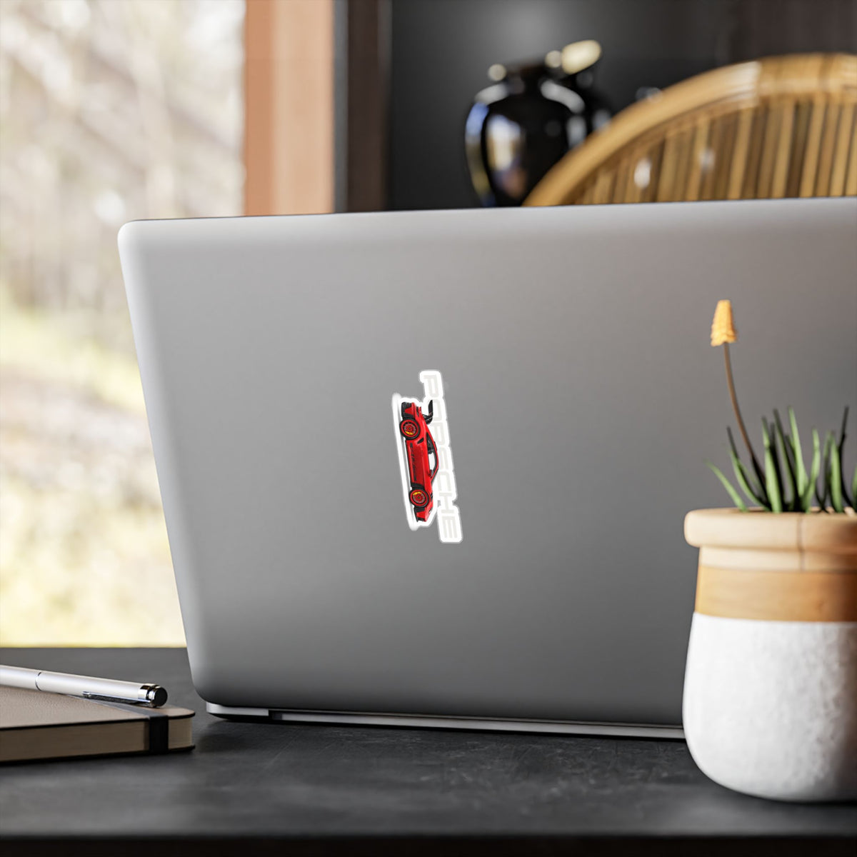 VEXO Red 911 — Sports Car Kiss-Cut Sticker