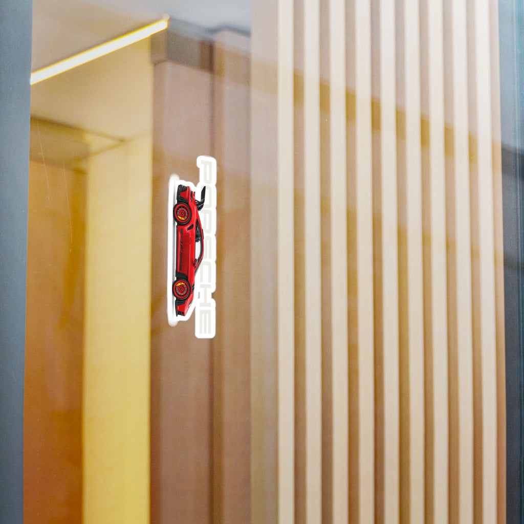 VEXO Red 911 — Sports Car Kiss-Cut Sticker