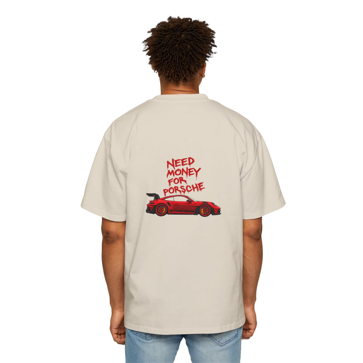 VEXO Red Race Car Tee — Need Money For Porsche
