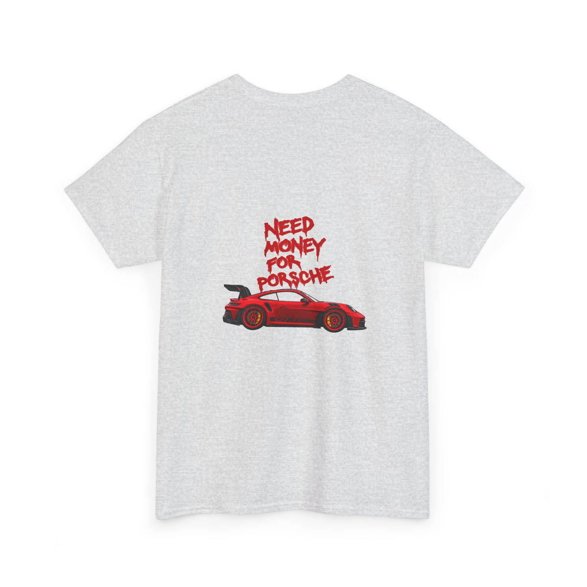 VEXO Red Racecar — Need Money For Porsche Tee
