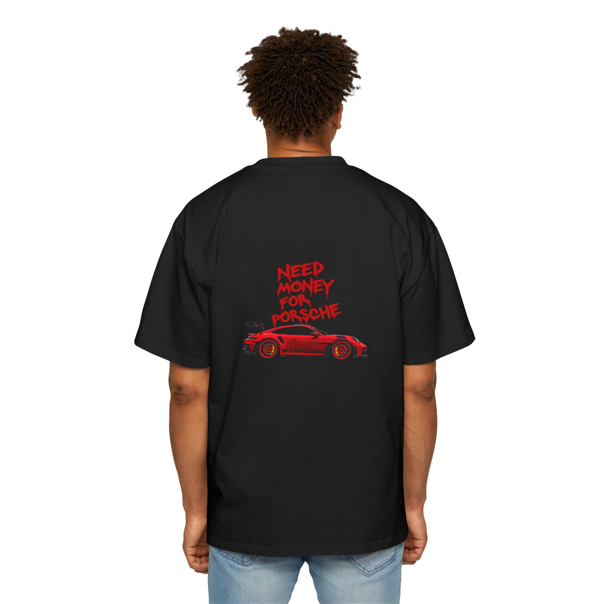 VEXO Red Race Car Tee — Need Money For Porsche