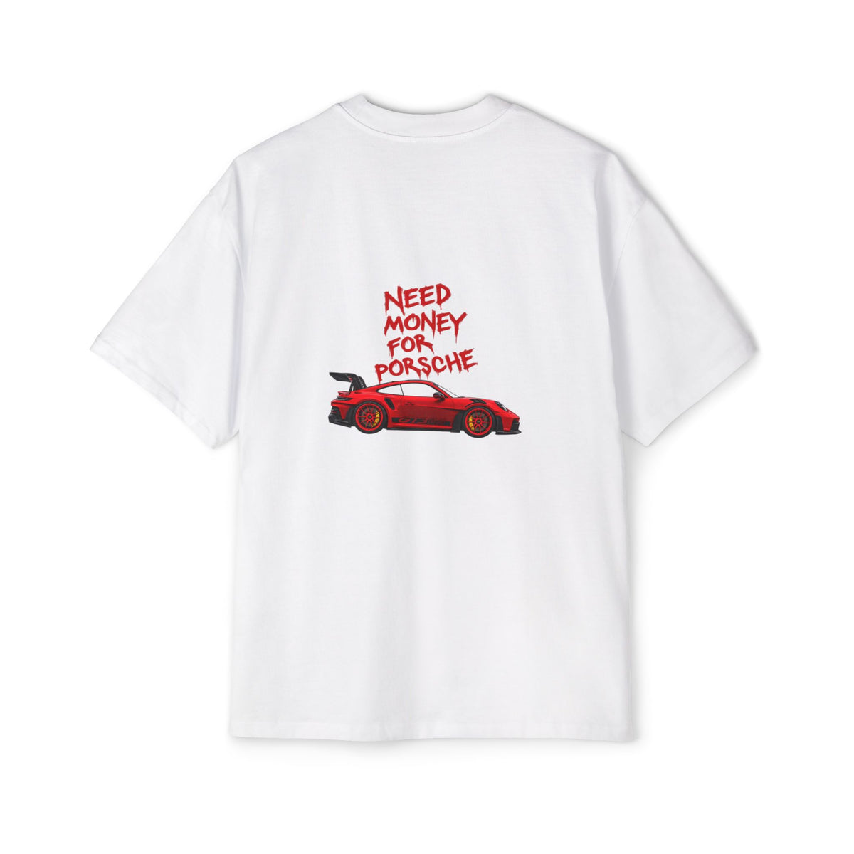 VEXO Red Race Car Tee — Need Money For Porsche